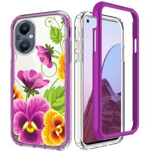For OnePlus Nord N20 5G Essence Beautiful Design Hybrid Shockproof Case Cover - F