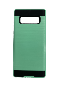 BRUSH METAL CASE FOR NOTE 8 TEAL