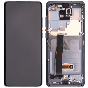 OLED Assembly With Frame For Samsung Galaxy S20 Ultra 5G (Refurbished) (Cosmic Gray)