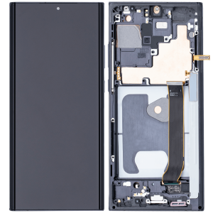 Aftermarket Pro OLED Assembly with Frame for Samsung Note 20 Ultra (With Finger Print Sensor) - Mystic Black