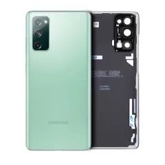 Premium Back Cover Glass With Camera Lens For Samsung S20 FE - Cloud Mint
