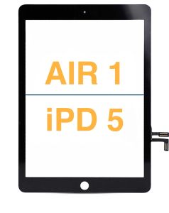 Digitizer Compatible For iPad 5 (2017) (Premium Plus) (Black)