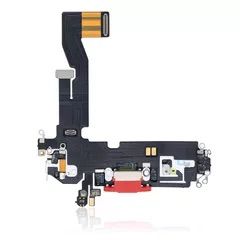 Premium Charging Port Flex Cable for IP 12 - Red