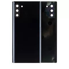 Premium Back Cover Glass With Camera Lens For Samsung Note 10 - Aura Black