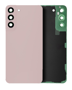 Premium Back Cover Glass With Camera Lens For Samsung S22 Plus - Gold