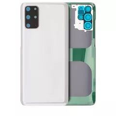 Premium Back Cover Glass With Camera Lens For Samsung S20 - White