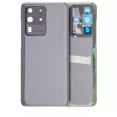 Premium Back Cover Glass With Camera Lens For Samsung S20 Ultra - Graphite