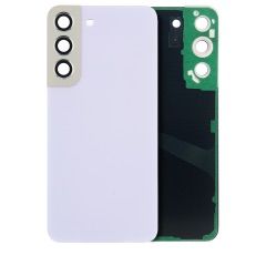 Premium Back Cover Glass With Camera Lens For Samsung S22 - Violet