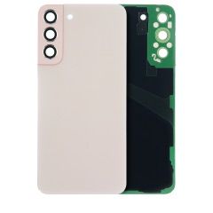 Premium Back Cover Glass With Camera Lens For Samsung S22 Plus - Pink Gold