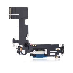 Aftermarket Plus Charging Port Flex Cable for IP 13 - Blue
