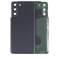 Premium Back Cover Glass With Camera Lens For Samsung S21 - Gray