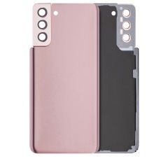 Premium Back Cover Glass With Camera Lens For Samsung S21 Plus - Gold