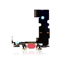 Premium Charging Port Flex Cable for IP 8 / SE (2020) - Red