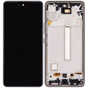 Aftermarket Plus LCD Assembly with Frame for Samsung A53 5G (A536 / 2022) - Black