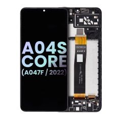 FOG LCD Assembly with Frame for Samsung A04s (A047 / 2022) - Black