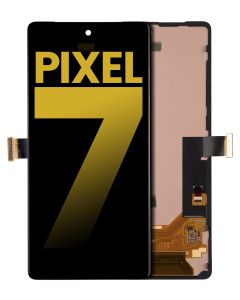 OLED ASSEMBLY WITH FRAME (WITH FINGER PRINT SCANNER) COMPATIBLE FOR GOOGLE PIXEL 7 (REFURBISHED)