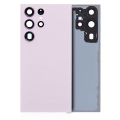 Premium Back Cover Glass With Camera Lens For Samsung S23 Ultra - Lavender
