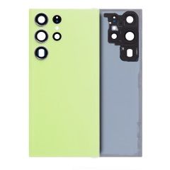 Premium Back Cover Glass With Camera Lens For Samsung S23 Ultra - Lime