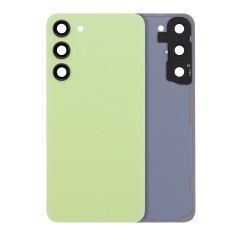 Premium Back Cover Glass With Camera Lens For Samsung S23 Plus - Lime