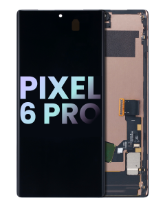 OLED ASSEMBLY WITH FRAME (WITH FINGER PRINT SENSOR) COMPATIBLE FOR GOOGLE PIXEL 6 PRO (GENUINE OEM)