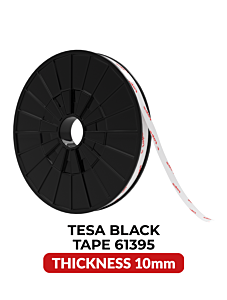 Tesa 61395 Double Side Tape (10mm / 33m) (Black)