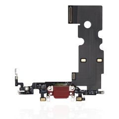 Premium Charging Port Flex Cable for IP SE (2022) - Red