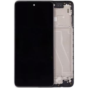 LCD Assembbly with frame for MT G Power 5G ( XT2311/ 2023 ) Black 