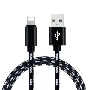 Type-C Braided 10Ft Charger Cable Black