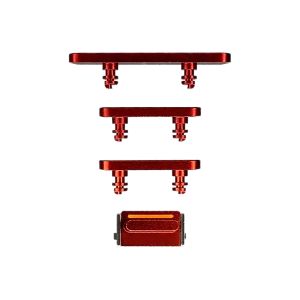Hard Buttons (Power + Volume + Switch) for IP 12 Mini - Red