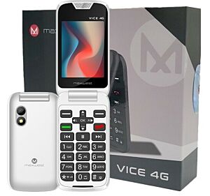 Maxwest Vice Lte 4G 2.8" Display 2Mp Camera (Box) No Verizon - White