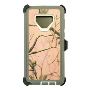 DEFENDER CASE FOR NOTE 9 CAMO PINK