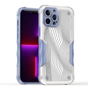 For Apple iPhone 14 PRO MAX 6.7" Attractive Design Shockproof Hybrid Case Cover - A