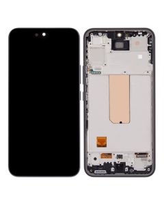 OLED Assembly With Frame For Samsung Galaxy A54 5G (A546 / 2023) (US & International Version) (Genuine) (Graphite)