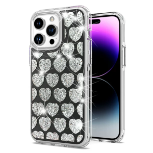 For Moto G 5G 2022 Bling Hybrid Case Cover - H