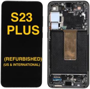 Refurbished OLED Assembly with Frame for Samsung S23 Plus - Green