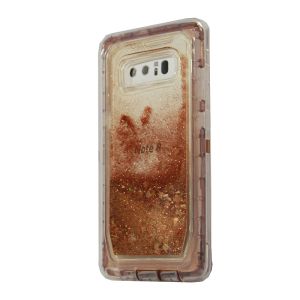 DEFENDER LIQUID GLIITER CASE FOR N10 ROSE GOLD
