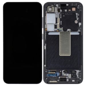 OLED Assembly With Frame For Samsung Galaxy S23 5G (US & International Version) (Aftermarket Plus) (Phantom Black)
