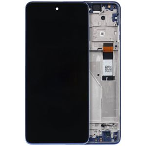 FOG LCD Assembly with Frame for MT G Stylus (XT2211-2 / 2022) - Twilight Blue