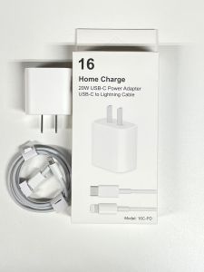 Home Charge 20W USB-C Power Adapter USB-C to Lightning Cable
