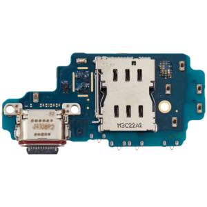 (Premium) Charging Port Board With Sim Card Reader Compatible For Samsung S24 Ultra 5G (S928U) (US Version)