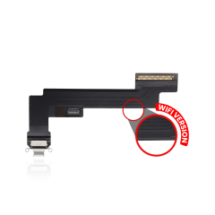 Premium Charging Port Flex Cable for iPad Air 5 (Wi-Fi Version) - Starlight