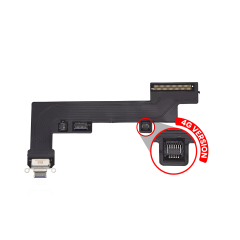 Premium Charging Port Flex Cable for iPad Air 5 (4G Version) - Purple