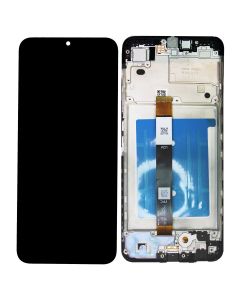 FOG LCD Assembly with Frame for Samsung A03S (A037U / 2021) (US Version) - Black