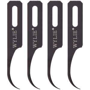 Wylie WL-365E Model-C Scalpel blade - Underfill Black Glue (Pack of 4)
