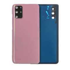 Premium Back Cover Glass With Camera Lens For Samsung S20 Plus - Pink