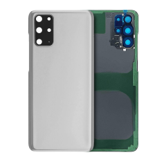Premium Back Cover Glass With Camera Lens For Samsung S20 Ultra - White