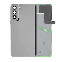 Premium Back Cover Glass With Camera Lens For Samsung S21 FE - Graphite
