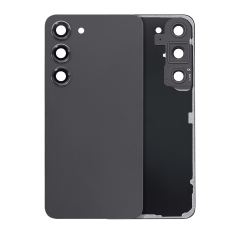 Premium Back Cover Glass With Camera Lens For Samsung S23 - Phantom Black