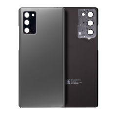 Premium Back Cover Glass With Camera Lens For Samsung Note 20 - Mystic Black