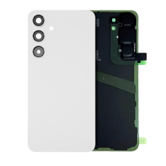 Premium Back Cover Glass With Camera Lens For Samsung S24 - Marble Gray
